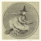 Witch illustration, October 1858, Harper's magazine